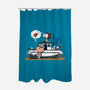 Shrimp Nuts-None-Polyester-Shower Curtain-Boggs Nicolas