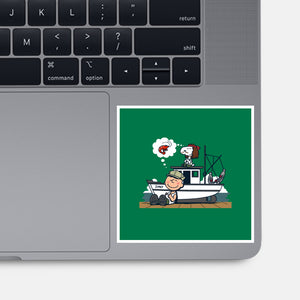 Shrimp Nuts-None-Glossy-Sticker-Boggs Nicolas