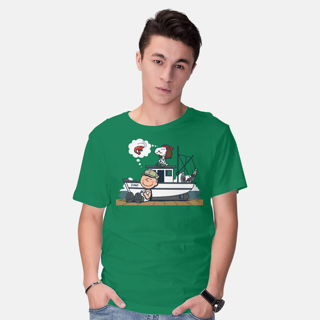 Shrimp Nuts-Mens-Basic-Tee-Boggs Nicolas