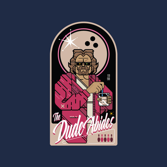 The Dude Abides-Unisex-Basic-Tee-BadBox