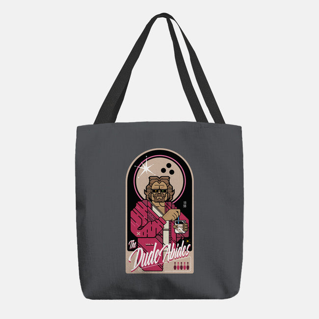 The Dude Abides-None-Basic Tote-Bag-BadBox