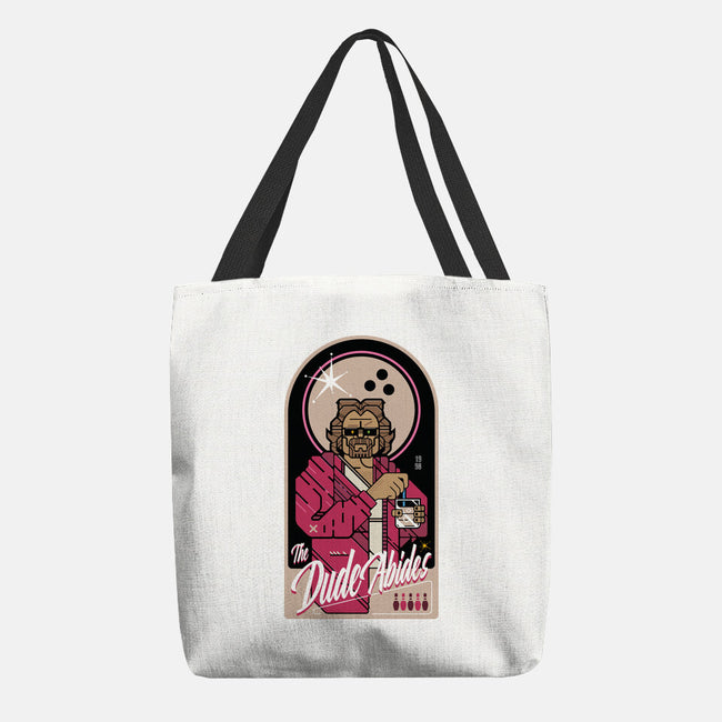 The Dude Abides-None-Basic Tote-Bag-BadBox
