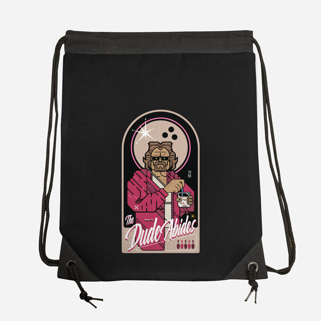 The Dude Abides-None-Drawstring-Bag-BadBox