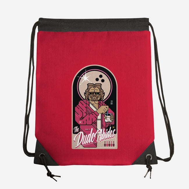 The Dude Abides-None-Drawstring-Bag-BadBox