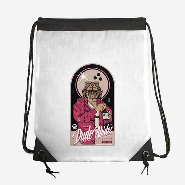 The Dude Abides-None-Drawstring-Bag-BadBox