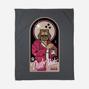 The Dude Abides-None-Fleece-Blanket-BadBox