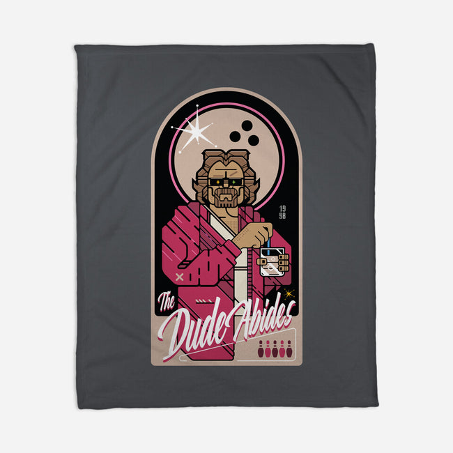 The Dude Abides-None-Fleece-Blanket-BadBox