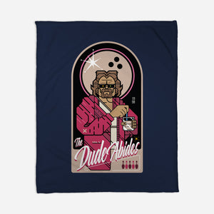The Dude Abides-None-Fleece-Blanket-BadBox