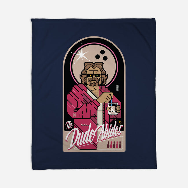 The Dude Abides-None-Fleece-Blanket-BadBox
