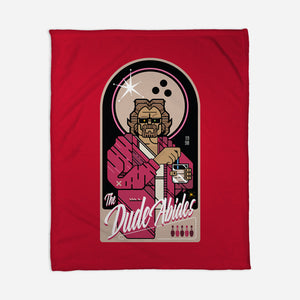 The Dude Abides-None-Fleece-Blanket-BadBox