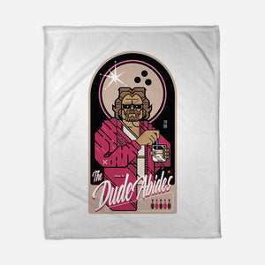 The Dude Abides-None-Fleece-Blanket-BadBox
