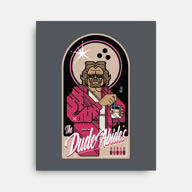 The Dude Abides-None-Stretched-Canvas-BadBox