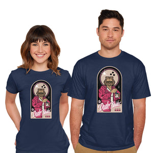 The Dude Abides-Mens-Basic-Tee-BadBox