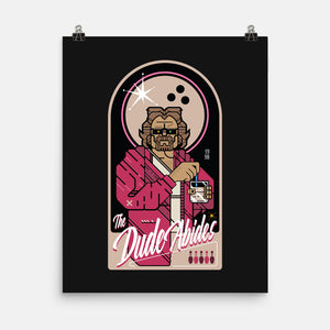 The Dude Abides-None-Matte-Poster-BadBox