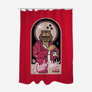 The Dude Abides-None-Polyester-Shower Curtain-BadBox