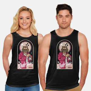 The Dude Abides-Unisex-Basic-Tank-BadBox