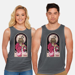 The Dude Abides-Unisex-Basic-Tank-BadBox