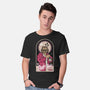 The Dude Abides-Mens-Basic-Tee-BadBox