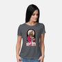 The Dude Abides-Womens-Basic-Tee-BadBox