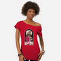 The Dude Abides-Womens-Off Shoulder-Tee-BadBox