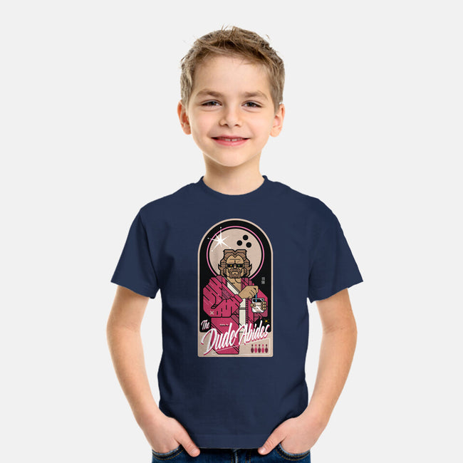 The Dude Abides-Youth-Basic-Tee-BadBox
