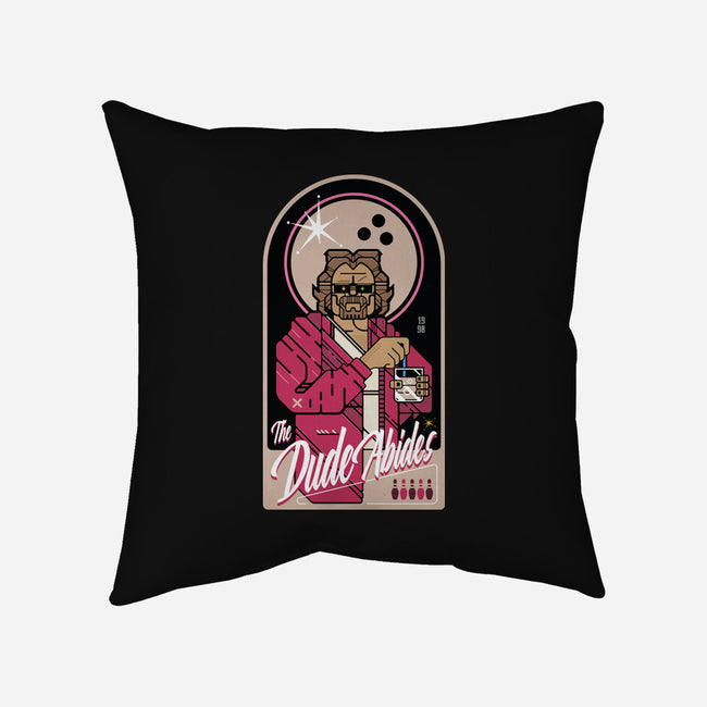 The Dude Abides-None-Removable Cover w Insert-Throw Pillow-BadBox