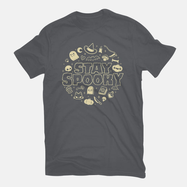 Stay Spooky Cute-Womens-Fitted-Tee-xMorfina