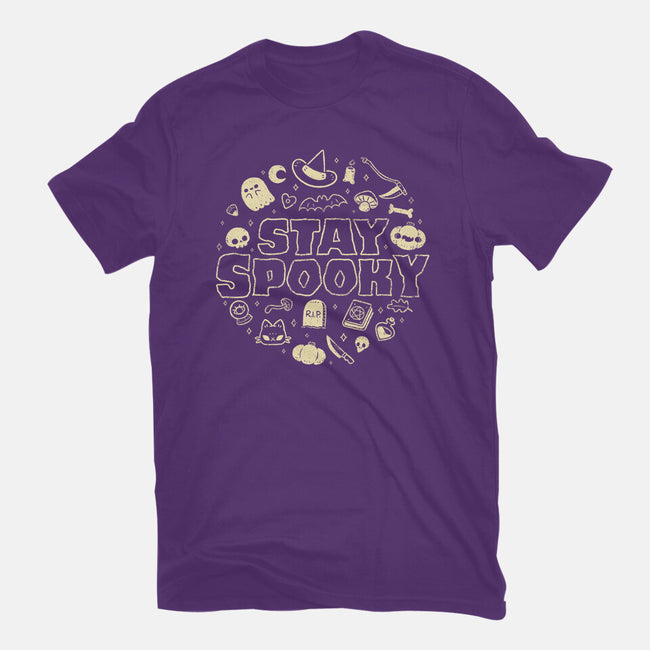Stay Spooky Cute-Womens-Fitted-Tee-xMorfina