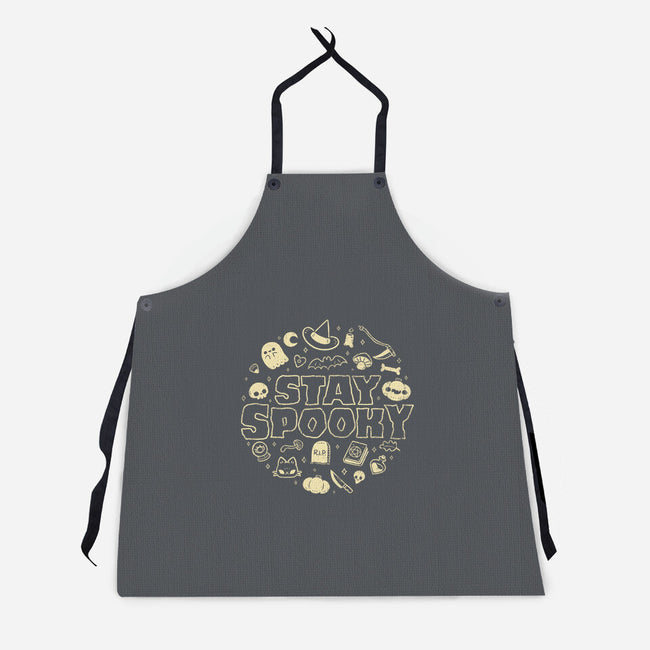 Stay Spooky Cute-Unisex-Kitchen-Apron-xMorfina