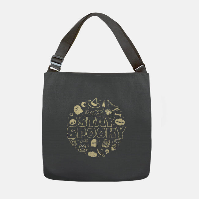 Stay Spooky Cute-None-Adjustable Tote-Bag-xMorfina