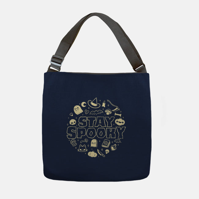 Stay Spooky Cute-None-Adjustable Tote-Bag-xMorfina