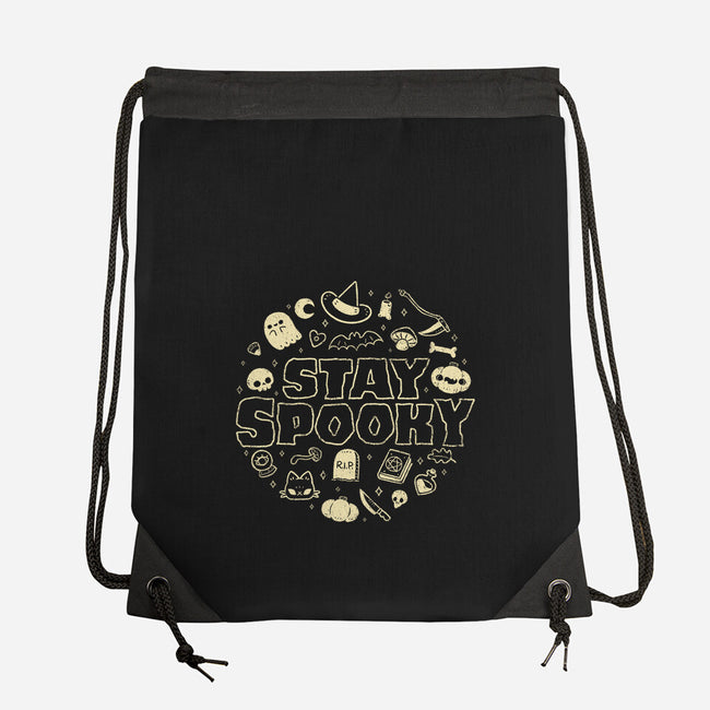 Stay Spooky Cute-None-Drawstring-Bag-xMorfina