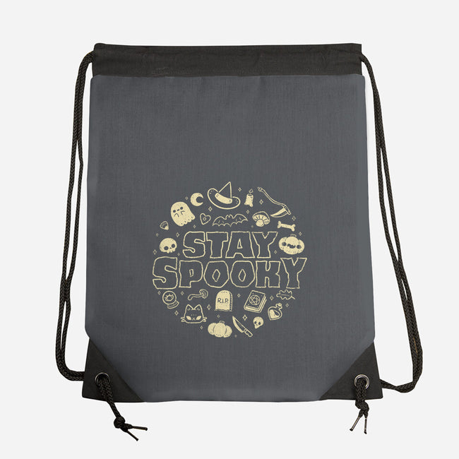 Stay Spooky Cute-None-Drawstring-Bag-xMorfina