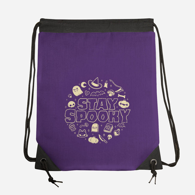 Stay Spooky Cute-None-Drawstring-Bag-xMorfina