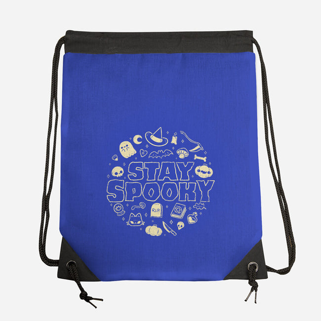 Stay Spooky Cute-None-Drawstring-Bag-xMorfina