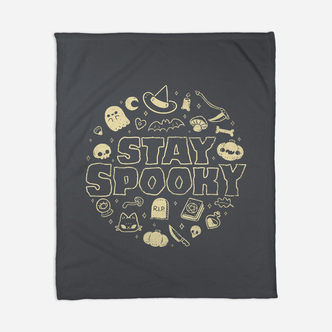 Stay Spooky Cute-None-Fleece-Blanket-xMorfina