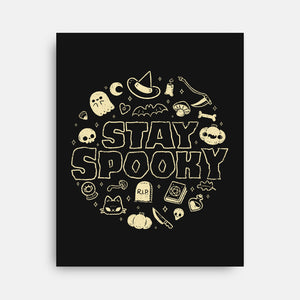 Stay Spooky Cute-None-Stretched-Canvas-xMorfina
