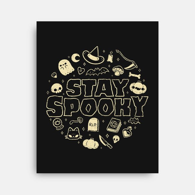 Stay Spooky Cute-None-Stretched-Canvas-xMorfina