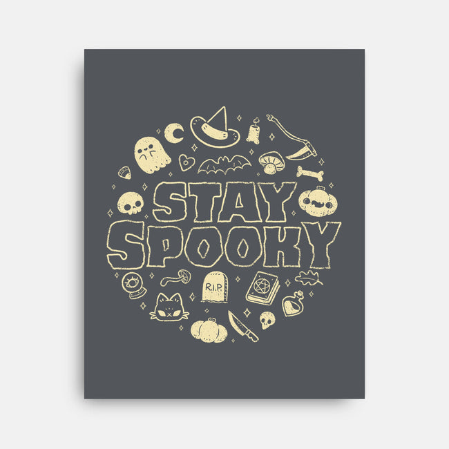Stay Spooky Cute-None-Stretched-Canvas-xMorfina