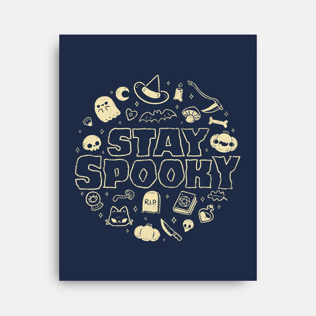 Stay Spooky Cute-None-Stretched-Canvas-xMorfina