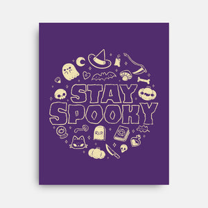 Stay Spooky Cute-None-Stretched-Canvas-xMorfina