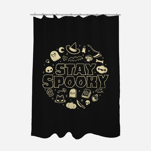 Stay Spooky Cute-None-Polyester-Shower Curtain-xMorfina