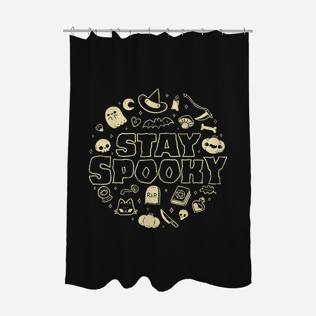 Stay Spooky Cute-None-Polyester-Shower Curtain-xMorfina
