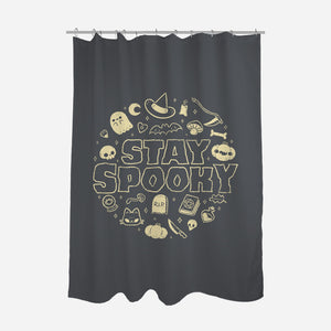 Stay Spooky Cute-None-Polyester-Shower Curtain-xMorfina