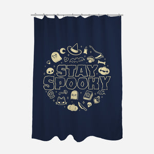 Stay Spooky Cute-None-Polyester-Shower Curtain-xMorfina