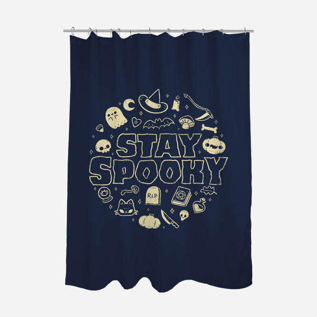 Stay Spooky Cute-None-Polyester-Shower Curtain-xMorfina