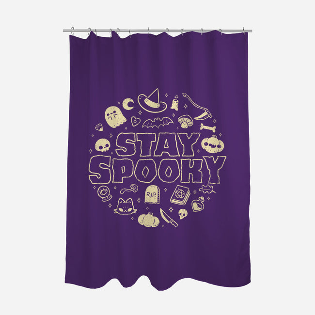 Stay Spooky Cute-None-Polyester-Shower Curtain-xMorfina