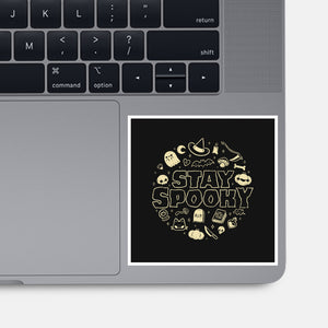 Stay Spooky Cute-None-Glossy-Sticker-xMorfina