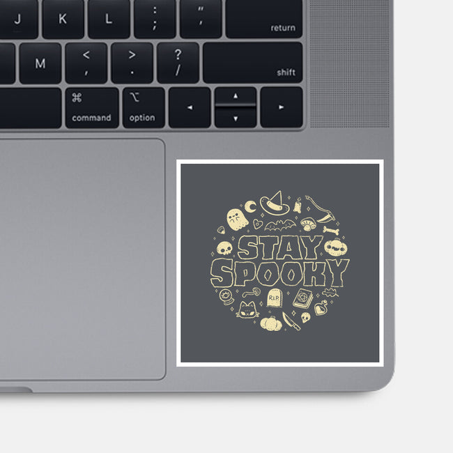 Stay Spooky Cute-None-Glossy-Sticker-xMorfina