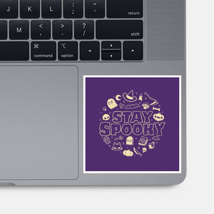 Stay Spooky Cute-None-Glossy-Sticker-xMorfina